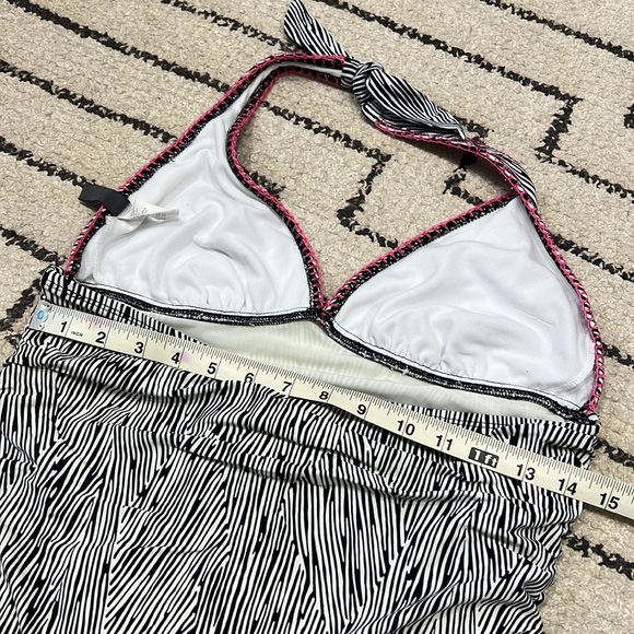 Kenneth Cole Reaction Halter Top swimsuit - Picture 8 of 8